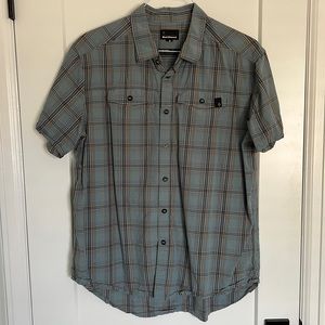 Black Diamond XL men’s button down short sleeve shirt